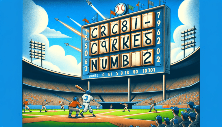 What is a Crooked Number in Baseball?
