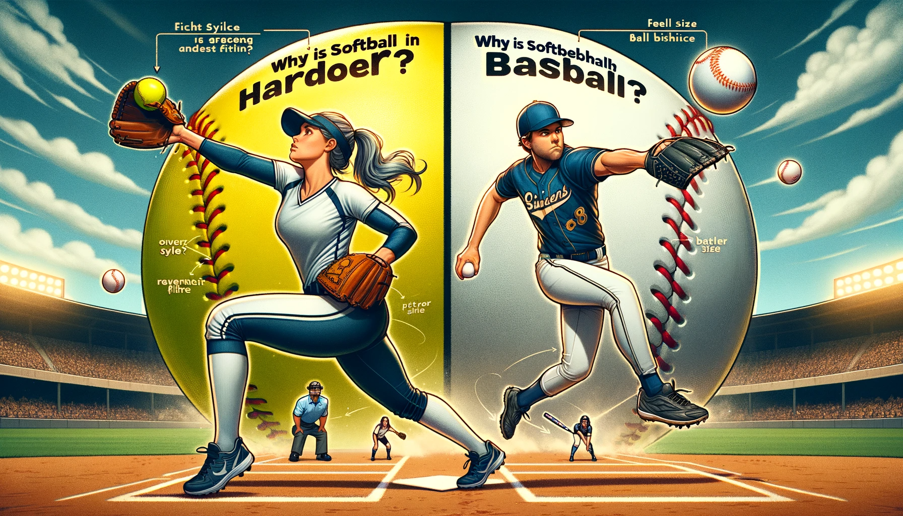 Why is Softball Harder than Baseball? Unraveling the Truth!