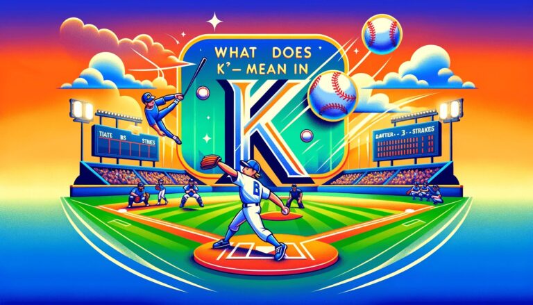 What Does K Mean in Baseball?