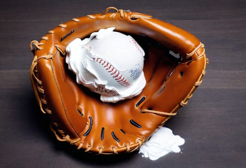 How to Break in a Baseball Glove with Shaving Cream?