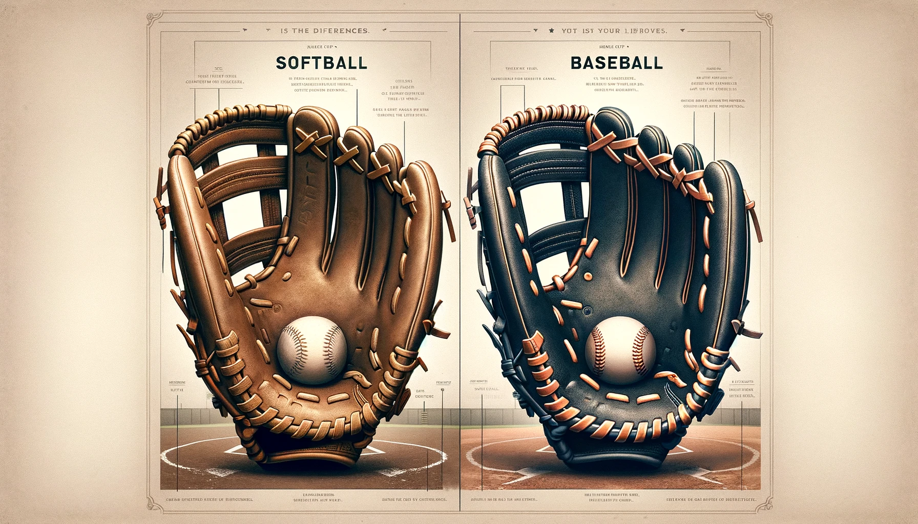 Is There a Difference Between Softball and Baseball Gloves?