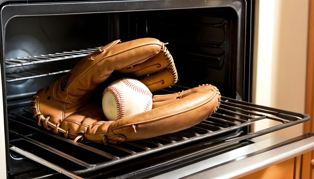 The Oven Break-In Process for Baseball Glove