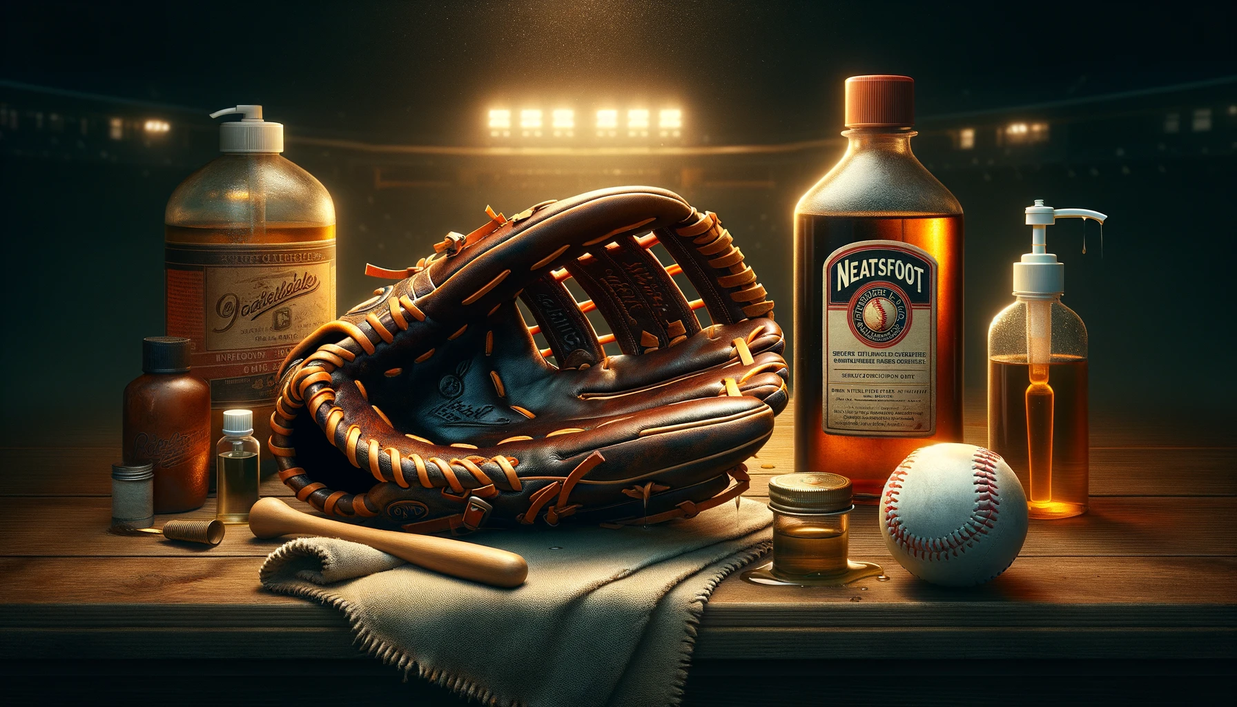What Oil to Use to Break in a Baseball Glove?