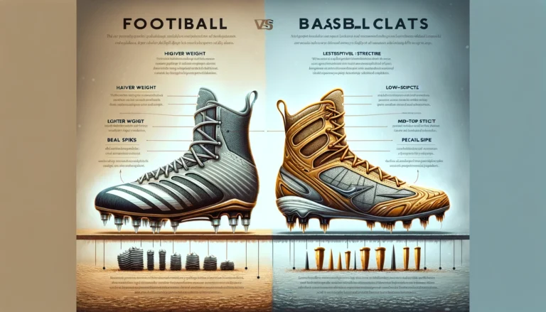 What is the Difference Between Football Cleats and Baseball Cleats?