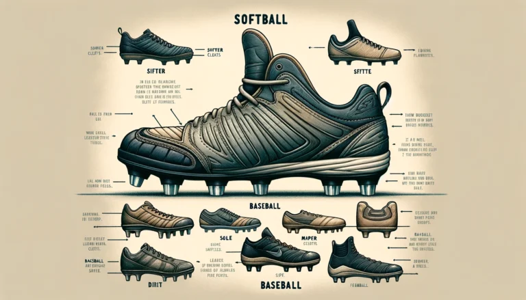 What is the Difference Between Softball and Baseball Cleats?